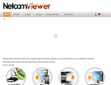 Tablet Screenshot of netcamviewer.com